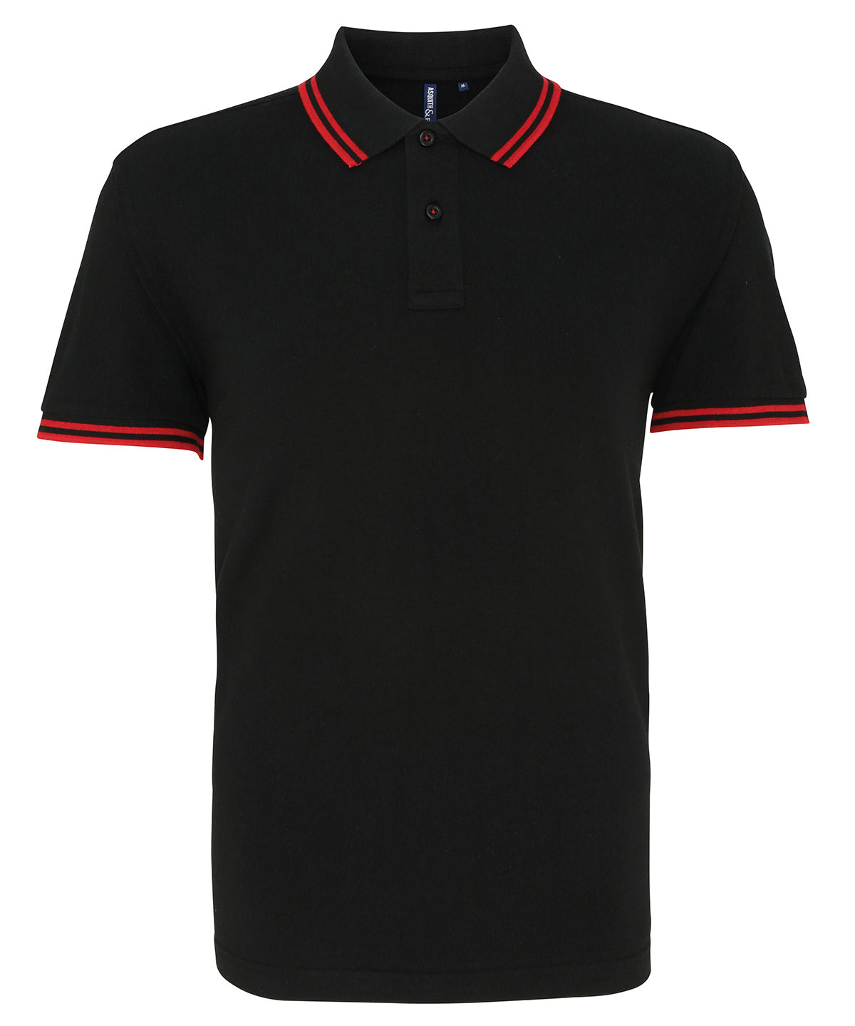 Mens Classic Fit Tipped Polo Shirt Plus Sizes