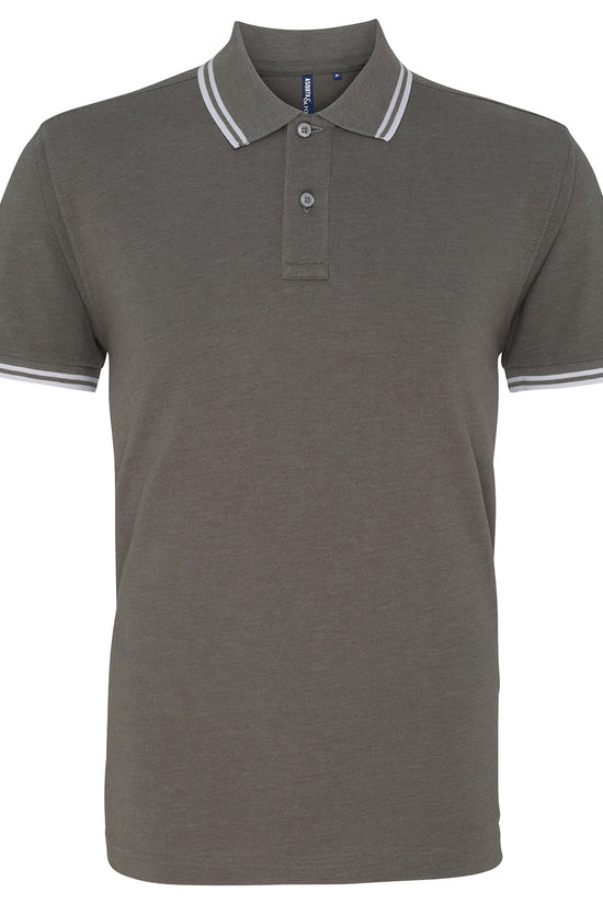 Mens Classic Fit Tipped Polo Shirt Plus Sizes