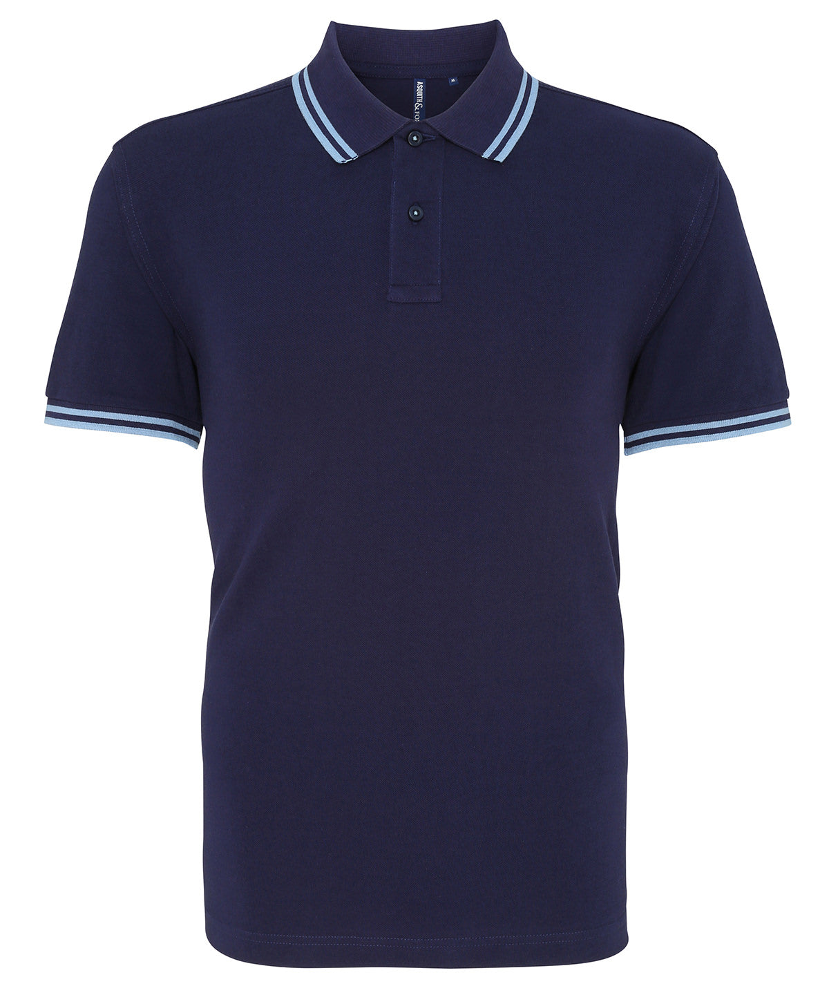 Mens Classic Fit Tipped Polo Shirt Plus Sizes