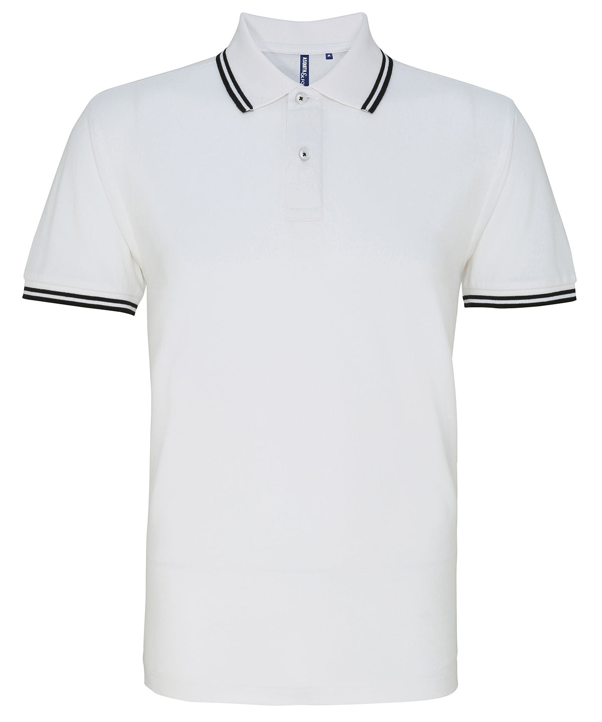 Mens Classic Fit Tipped Polo Shirt Plus Sizes