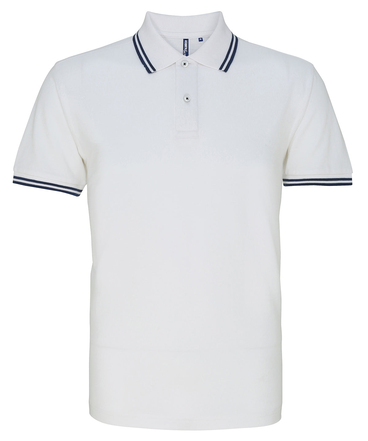 Mens Classic Fit Tipped Polo Shirt Plus Sizes