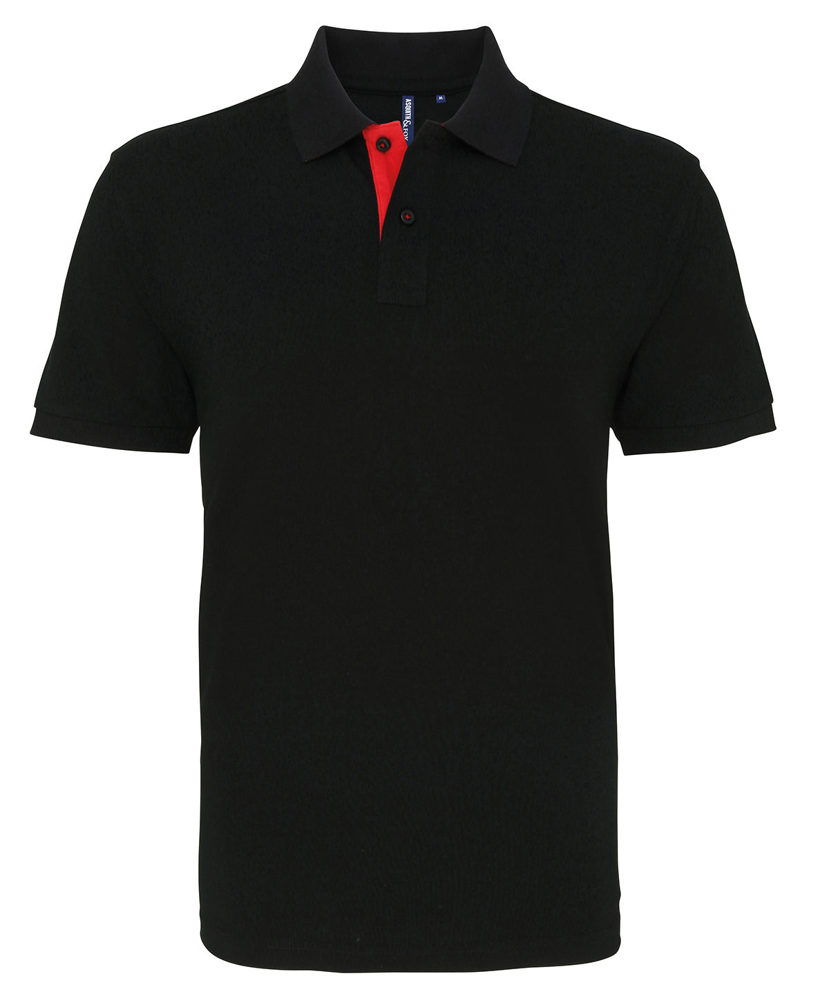 Mens Classic Fit Contrast Polo Plus Sizes