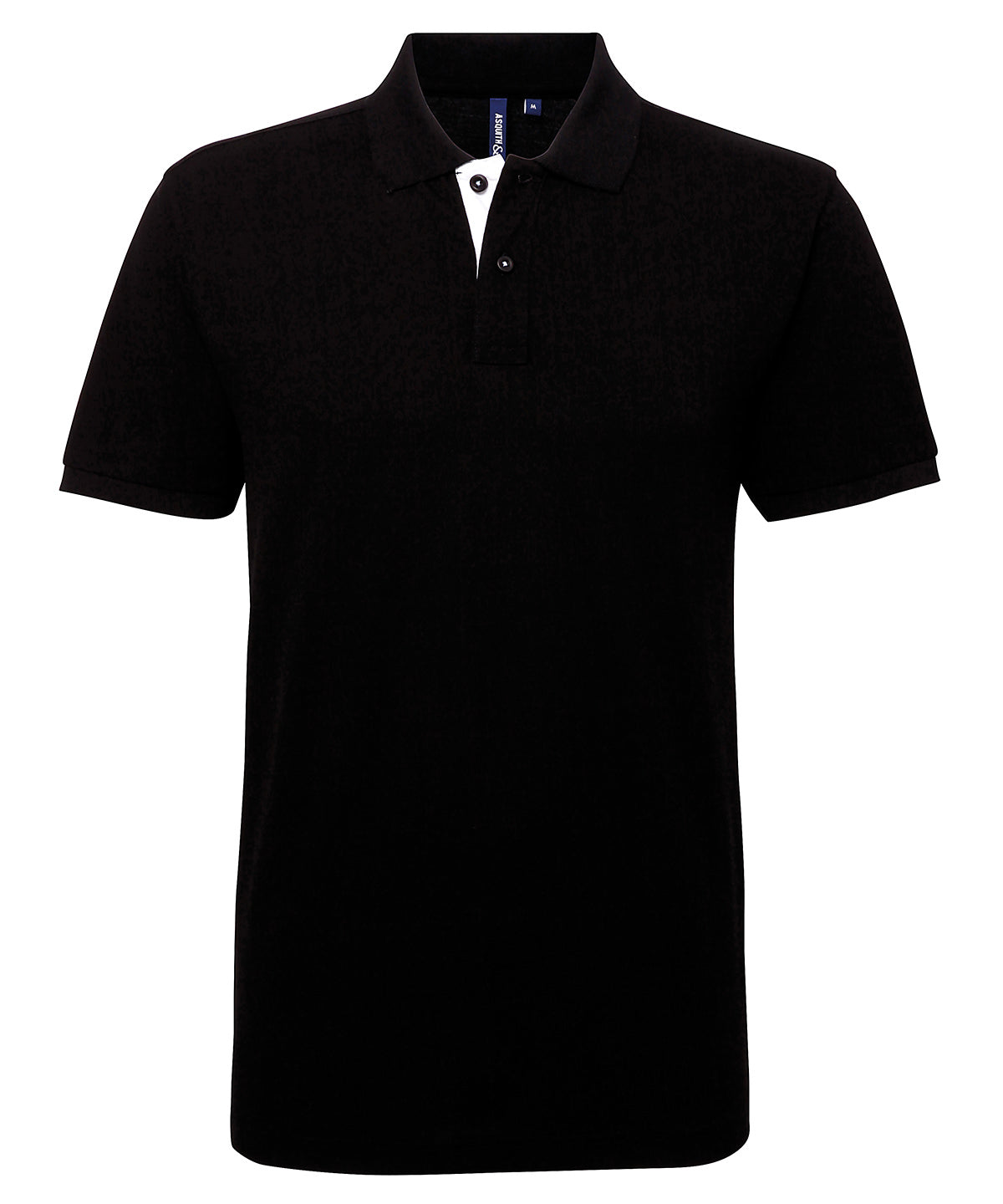 Mens Classic Fit Contrast Polo Plus Sizes