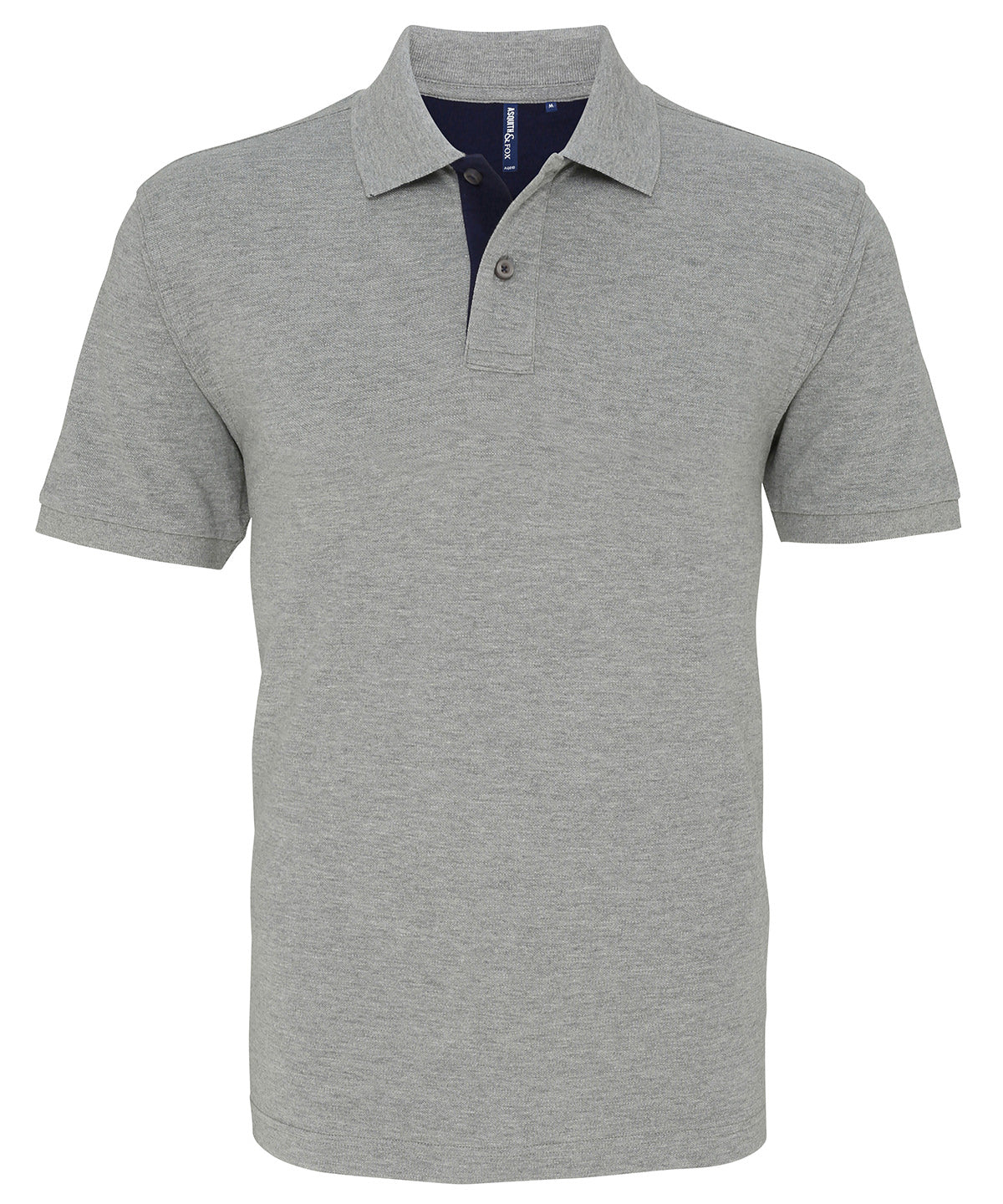 Mens Classic Fit Contrast Polo Plus Sizes