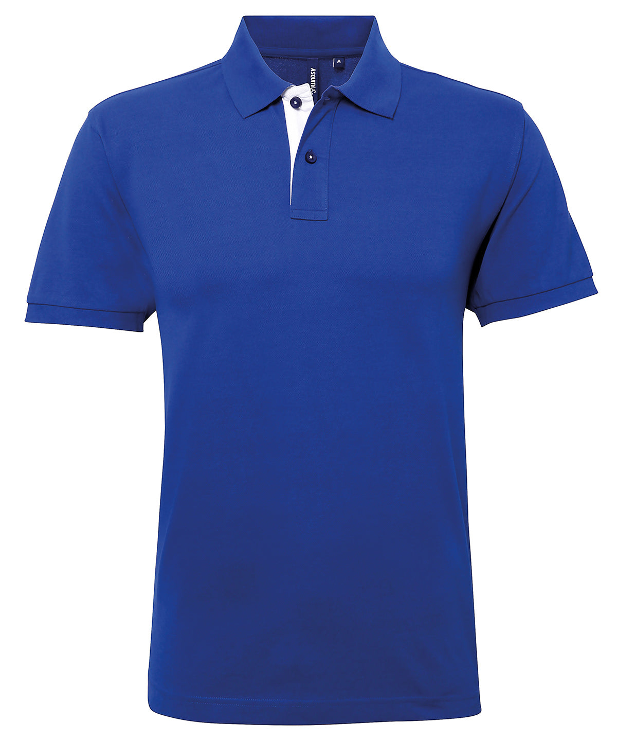 Mens Classic Fit Contrast Polo Plus Sizes