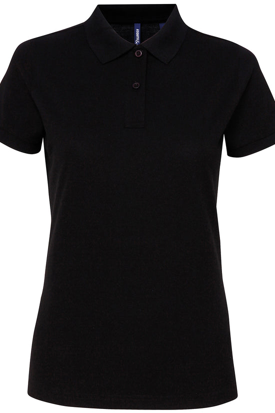 Womens Performance Polycotton Blend Polo Shirt