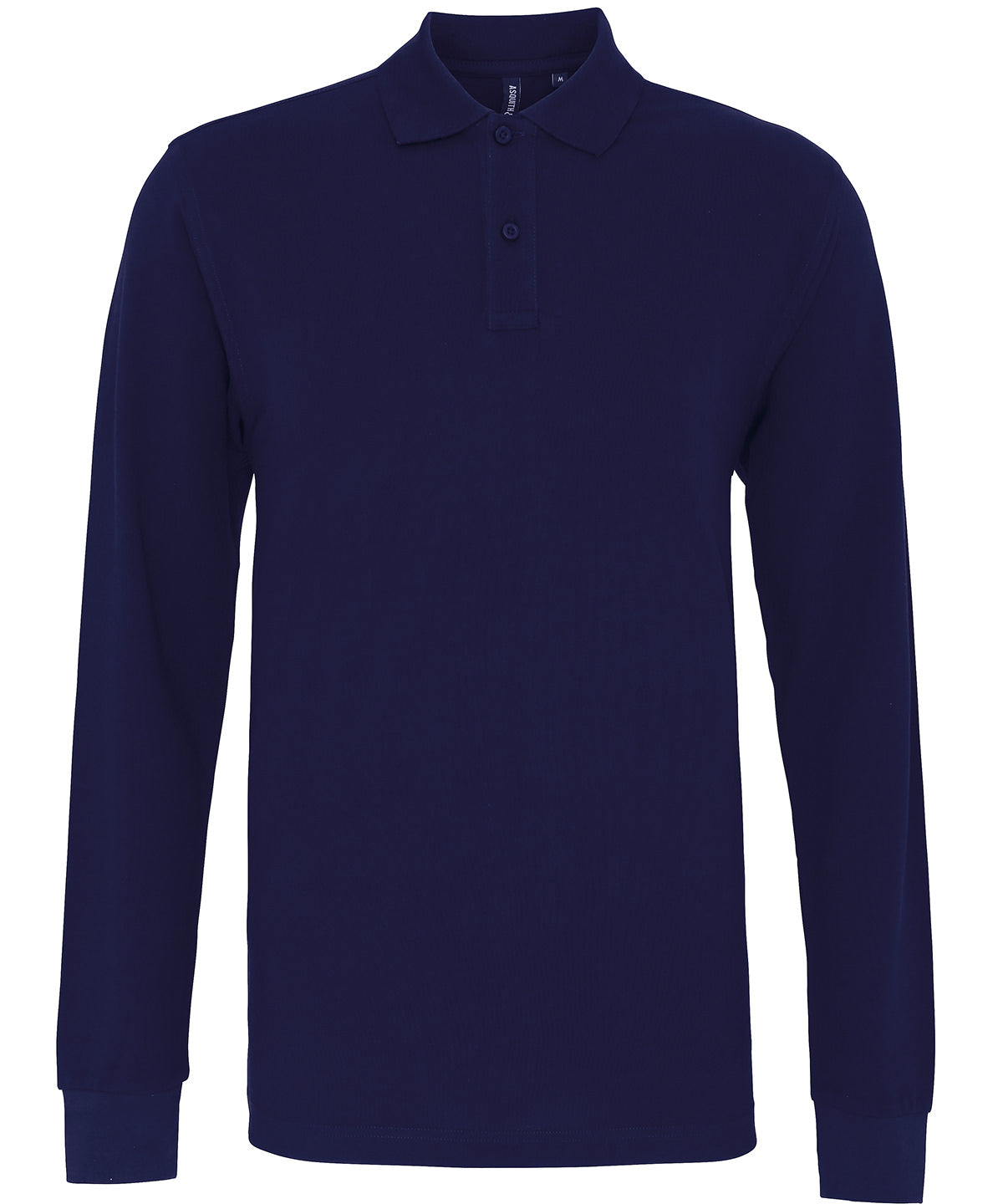 Mens Classic Fit Long Sleeve Polo Shirt