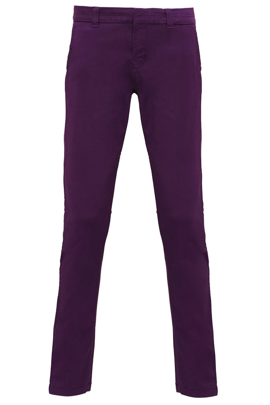 Womens Classic Fit Chinos Elegant and Tailored Trousers