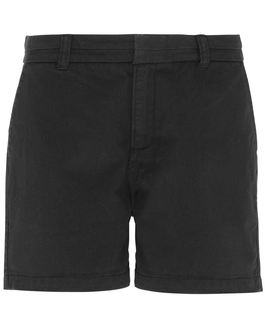Womens Classic Fit Chino Shorts MustHave Summer Fashion