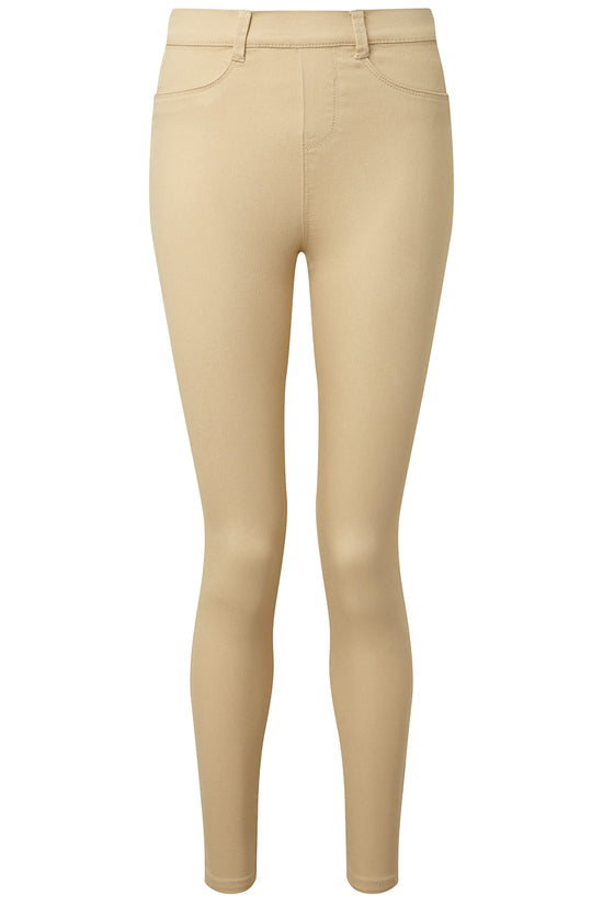 Asquith Fox Womens Jeggings Trousers Classic Fit with Back Pocket Detailing
