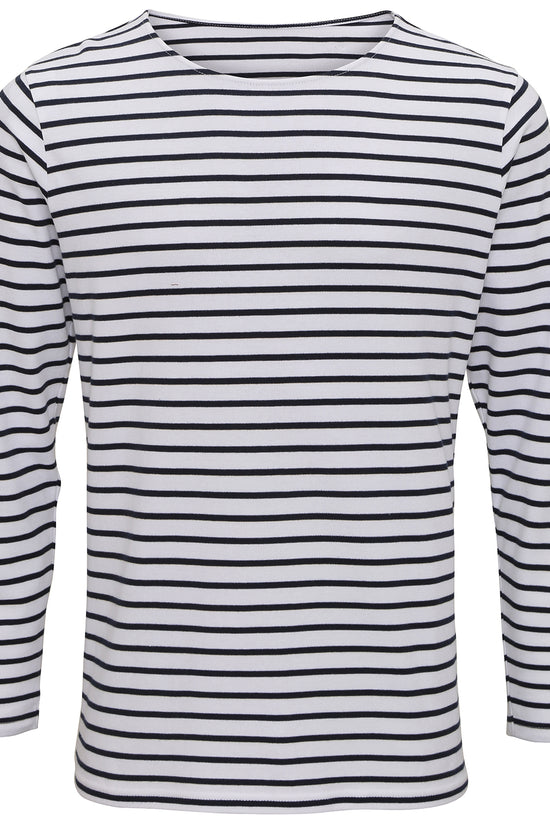 Asquith Fox Mens Marinire Coastal Long Sleeve Tee Classic Fit