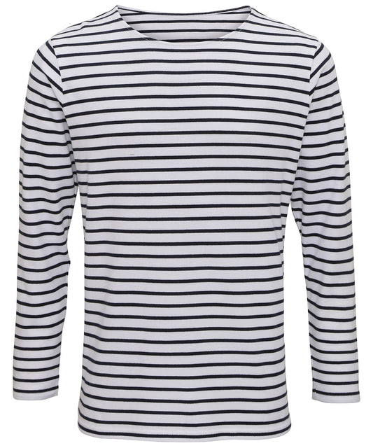 Asquith Fox Mens Marinire Coastal Long Sleeve Tee Classic Fit