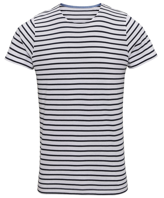 Asquith Fox Mens Mariniere Coastal Short Sleeve Tee