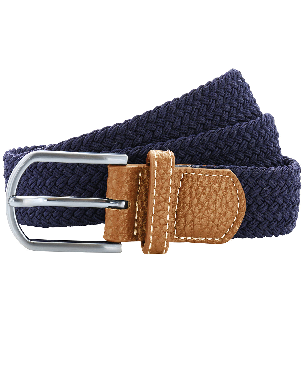 Asquith Fox Braid Stretch Belt Fashionable Zig Zag Contrast Pattern
