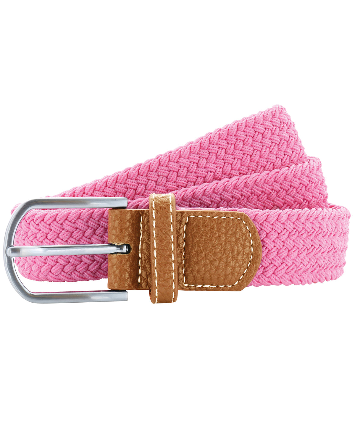 Asquith Fox Braid Stretch Belt Fashionable Zig Zag Contrast Pattern