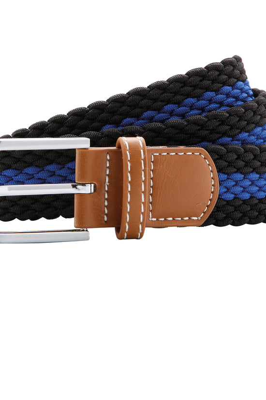 Asquith Fox TwoColor Stripe Stretch Belt Unisex Adult Belts