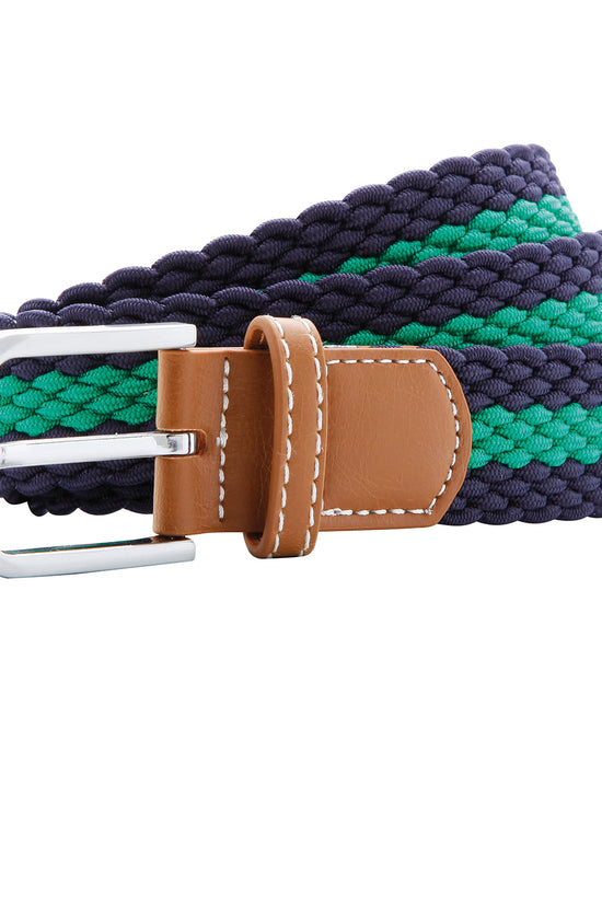 Asquith Fox TwoColor Stripe Stretch Belt Unisex Adult Belts