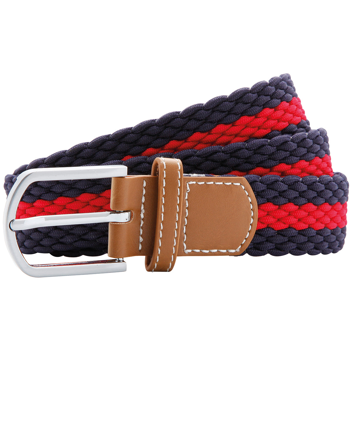 Asquith Fox TwoColor Stripe Stretch Belt Unisex Adult Belts