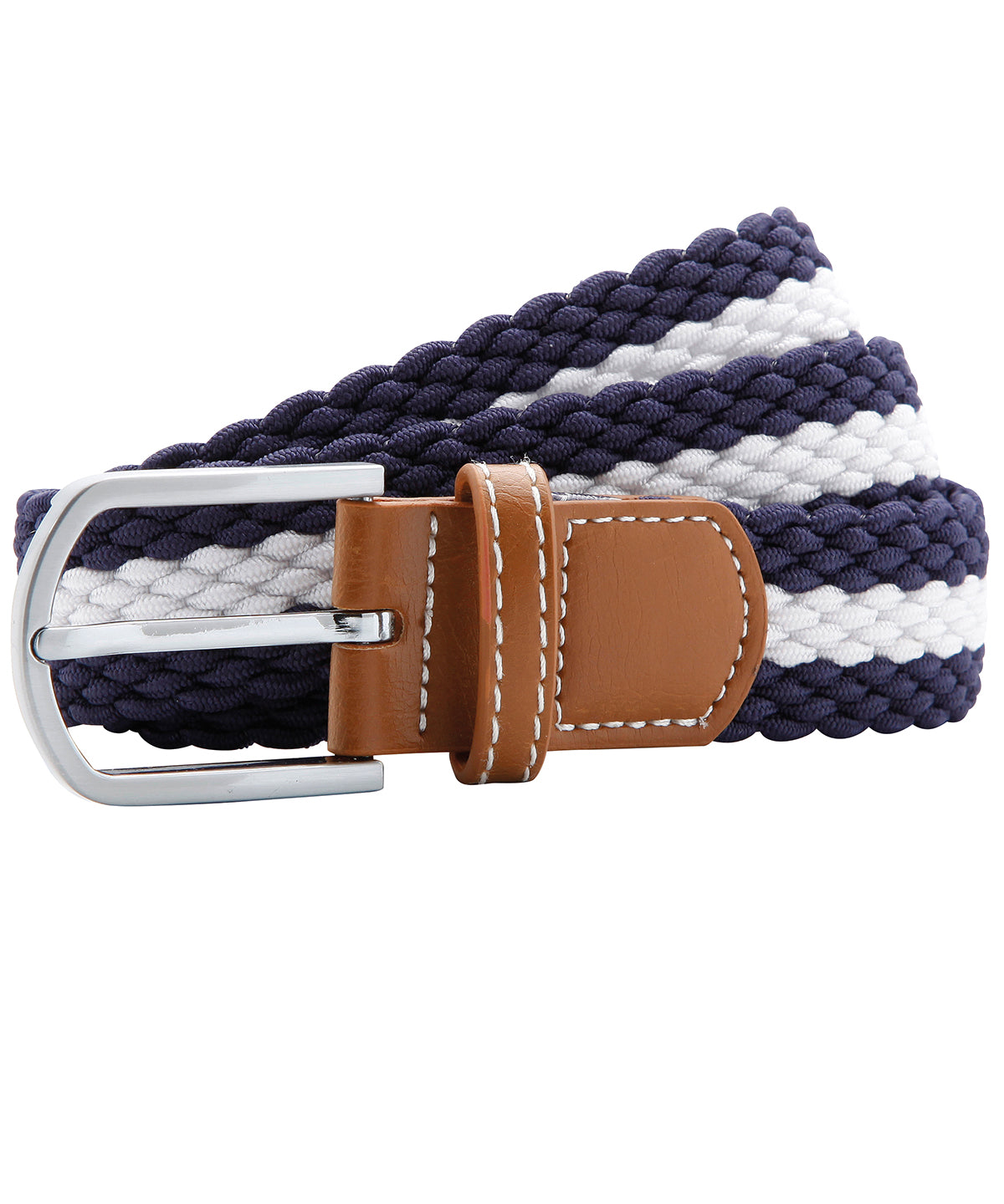 Asquith Fox TwoColor Stripe Stretch Belt Unisex Adult Belts