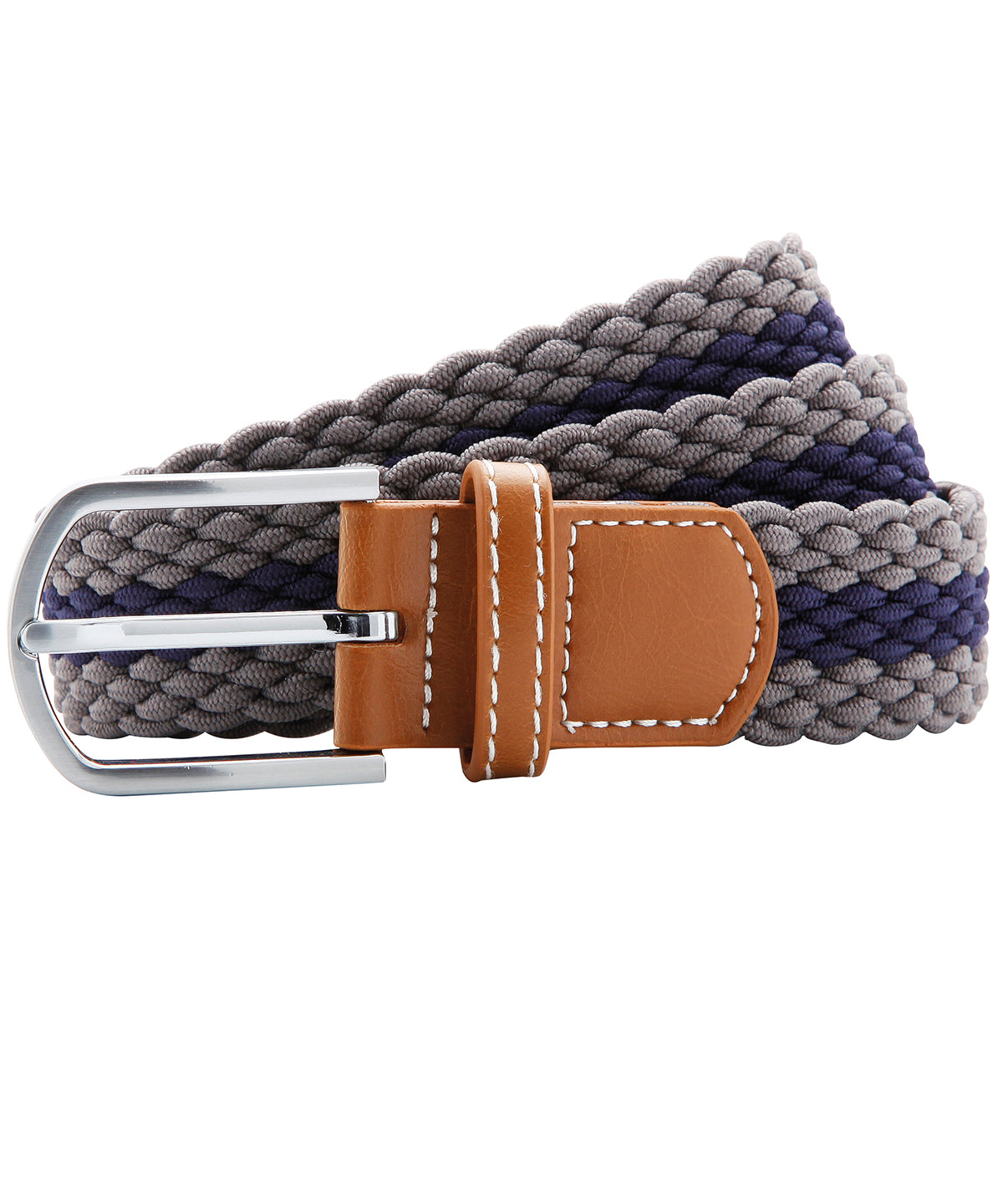 Asquith Fox TwoColor Stripe Stretch Belt Unisex Adult Belts
