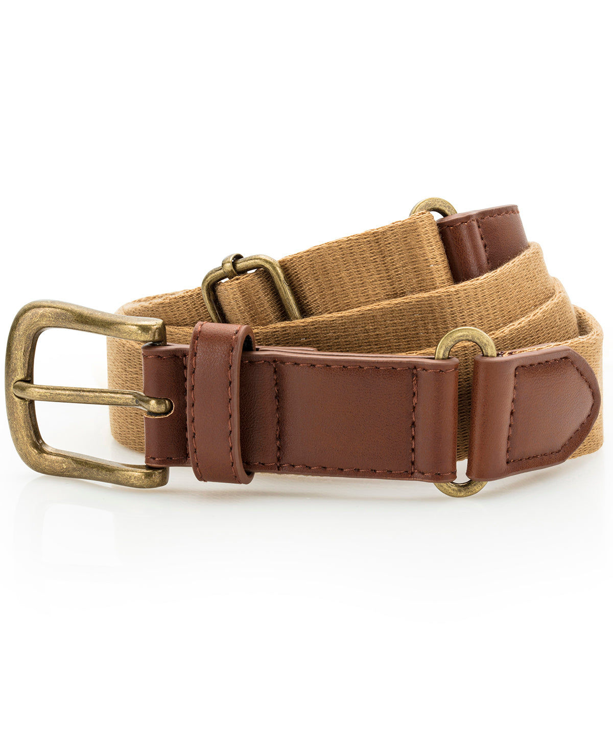 Asquith Fox Faux Leather and Canvas Belt Unisex Gifting Accessories