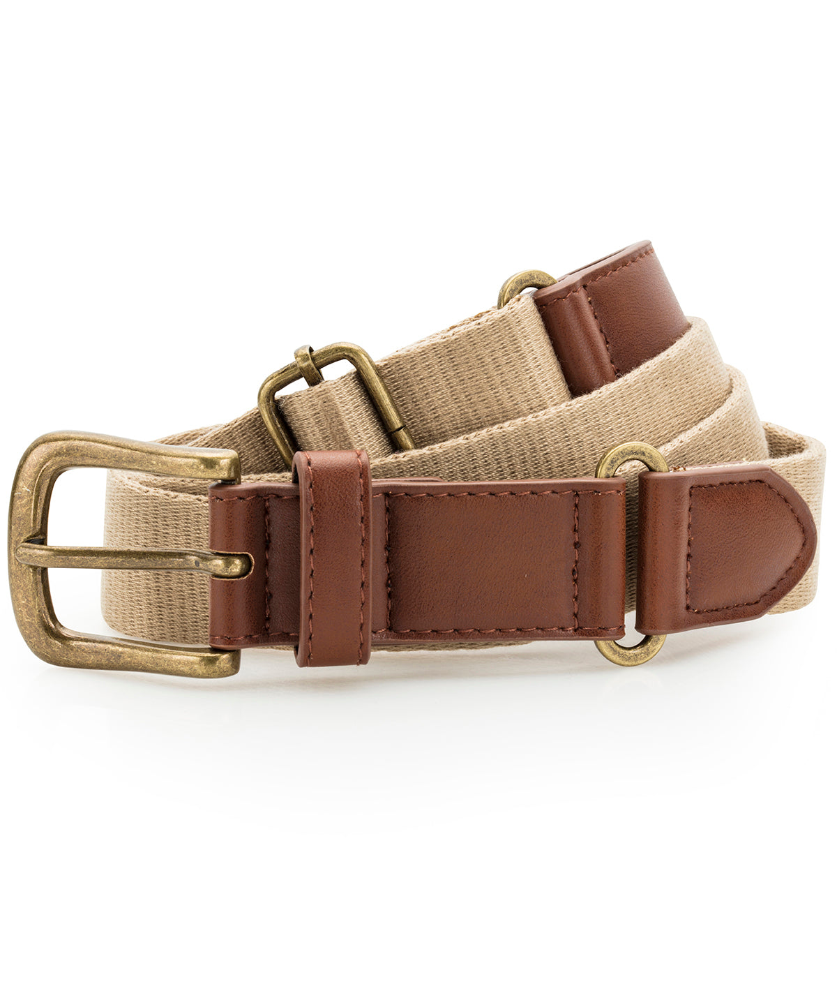 Asquith Fox Faux Leather and Canvas Belt Unisex Gifting Accessories