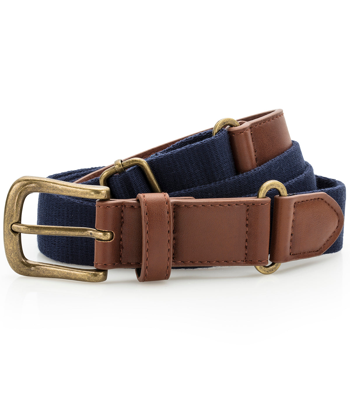 Asquith Fox Faux Leather and Canvas Belt Unisex Gifting Accessories