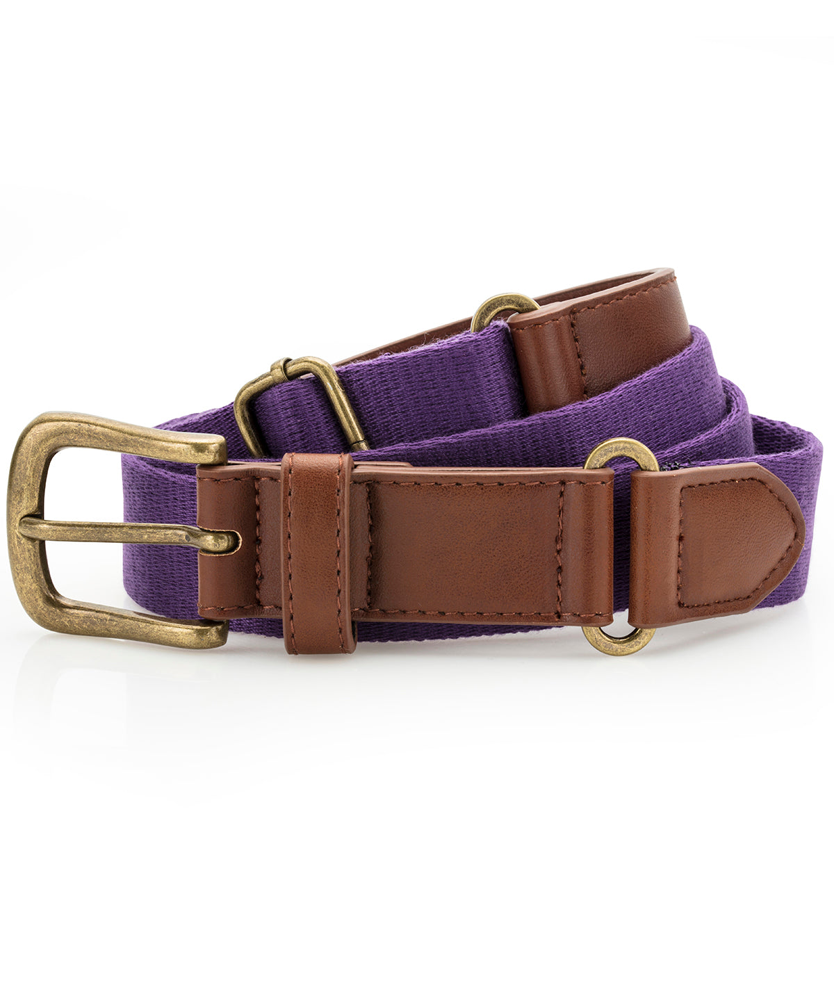 Asquith Fox Faux Leather and Canvas Belt Unisex Gifting Accessories
