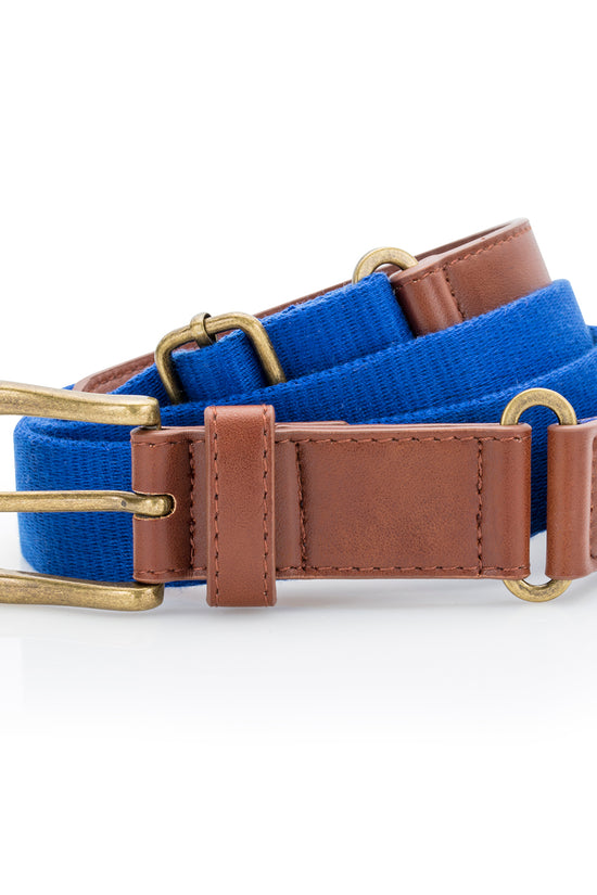 Asquith Fox Faux Leather and Canvas Belt Unisex Gifting Accessories