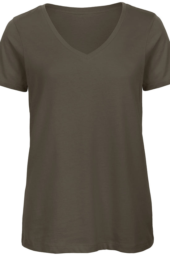 BC Inspire VNeck Womens Organic Cotton TShirt