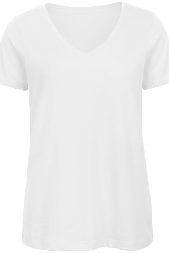 BC Inspire VNeck Womens Organic Cotton TShirt