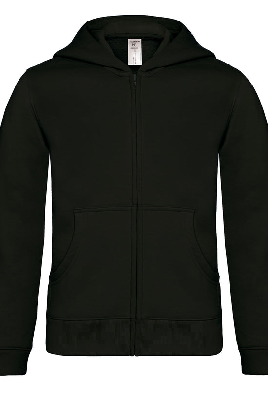 BC Collection Kids Full Zip Hoodie Unisex Junior Organic