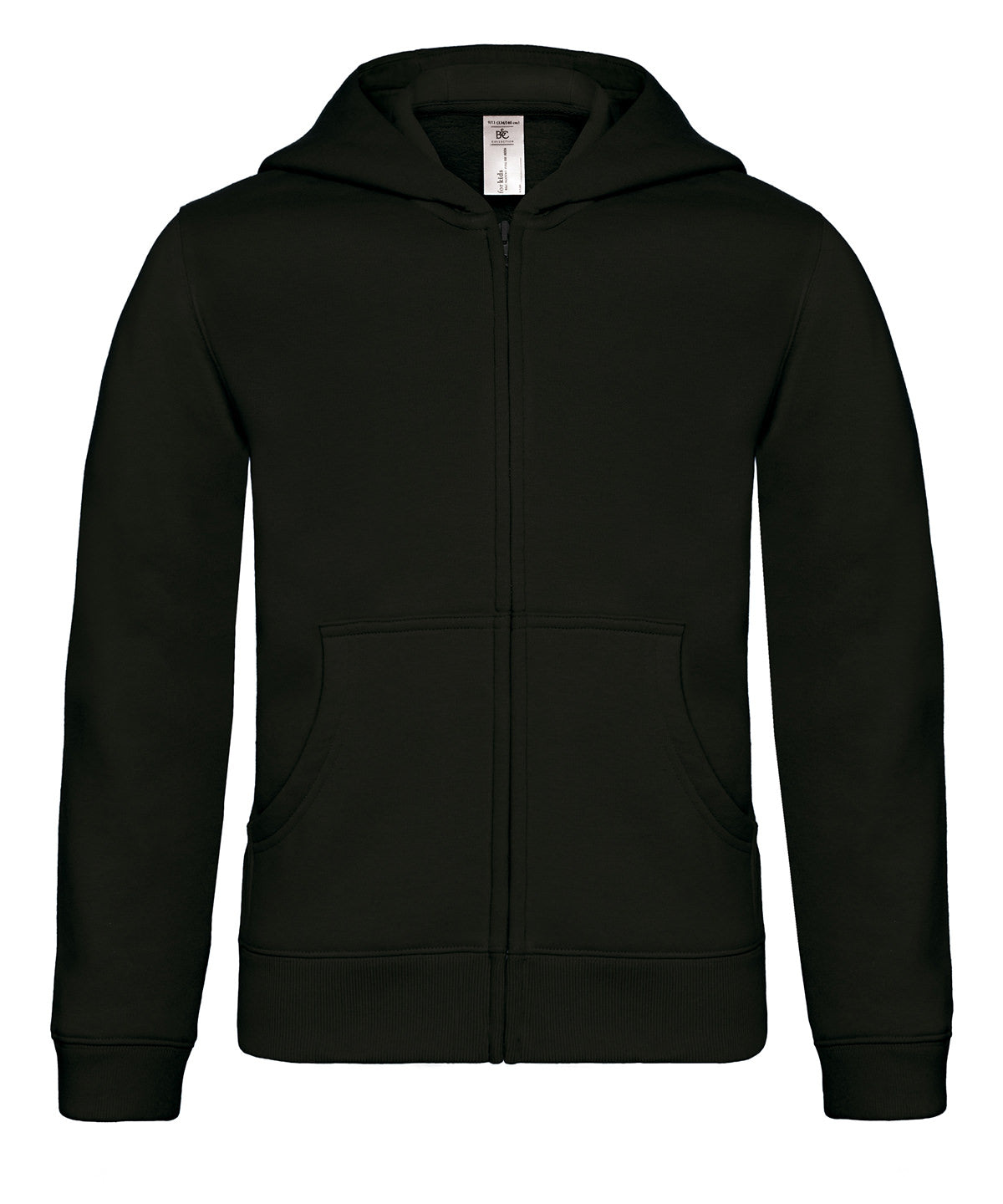 BC Collection Kids Full Zip Hoodie Unisex Junior Organic