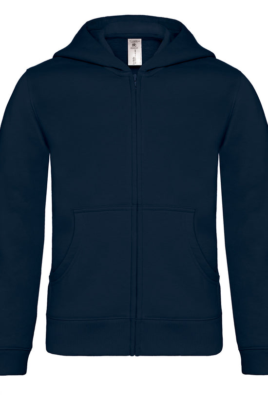 BC Collection Kids Full Zip Hoodie Unisex Junior Organic