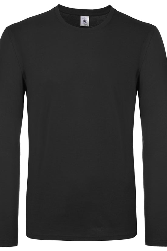 BC E150 Long Sleeve TShirt for Men Plus Sizes