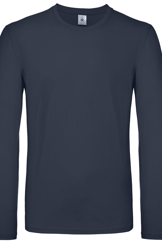 BC E150 Long Sleeve TShirt for Men Plus Sizes