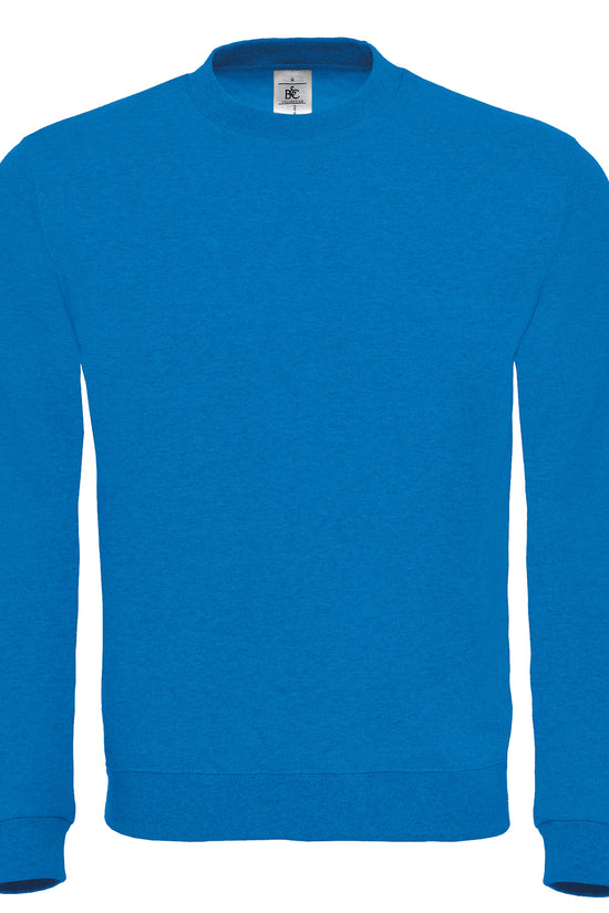BC ID002 Sweatshirt Modern Cut Ribbed Collar Plus Sizes