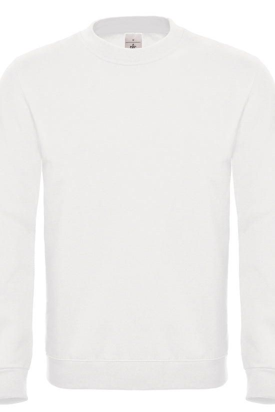 BC ID002 Sweatshirt Modern Cut Ribbed Collar Plus Sizes