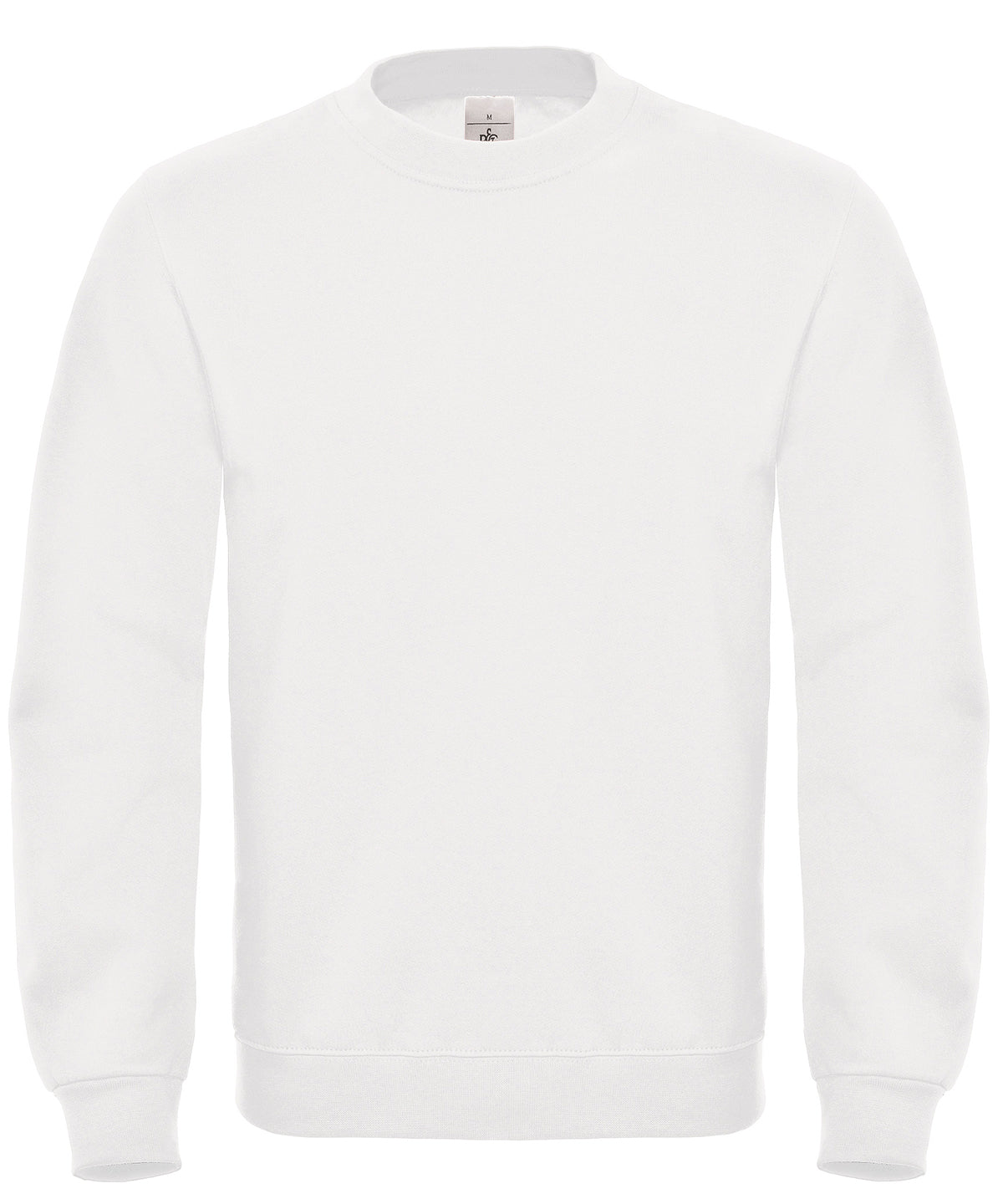 BC ID002 Sweatshirt Modern Cut Ribbed Collar Plus Sizes