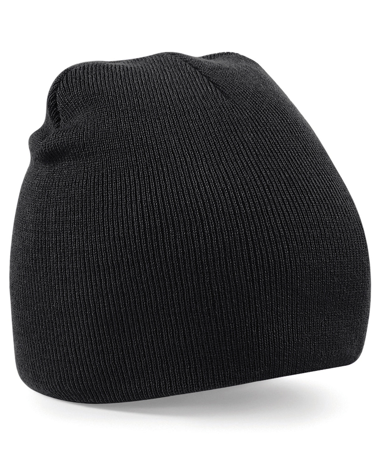 Beechfield Twotone PullOn Beanie Hats Unisex Winter Headwear