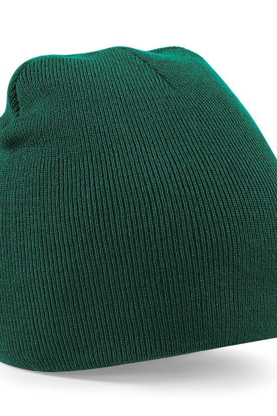 Beechfield Twotone PullOn Beanie Hats Unisex Winter Headwear