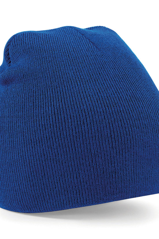 Beechfield Twotone PullOn Beanie Hats Unisex Winter Headwear
