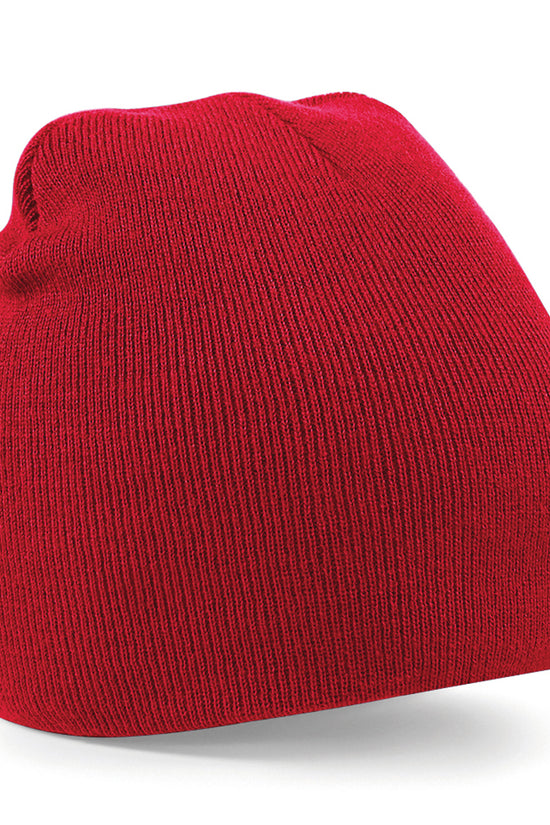 Beechfield Twotone PullOn Beanie Hats Unisex Winter Headwear