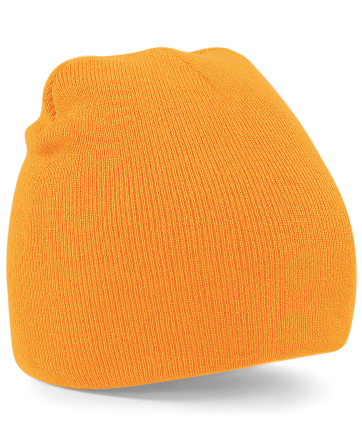 Beechfield Twotone PullOn Beanie Hats Unisex Winter Headwear