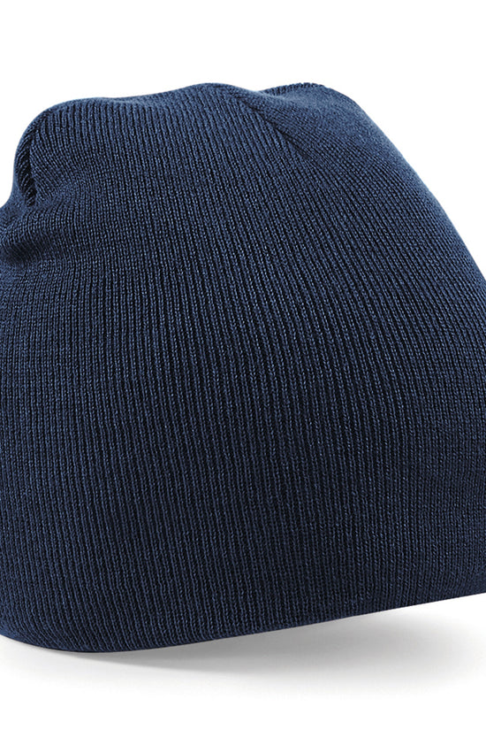 Beechfield Twotone PullOn Beanie Hats Unisex Winter Headwear