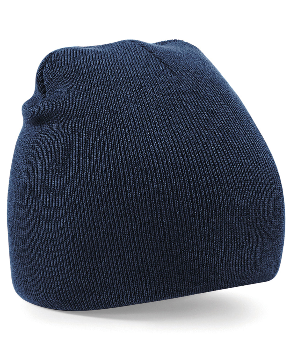 Beechfield Twotone PullOn Beanie Hats Unisex Winter Headwear