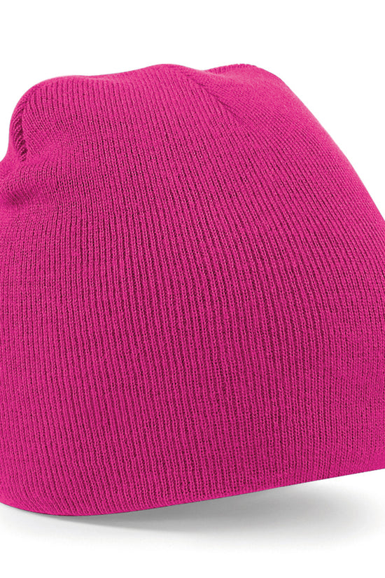Beechfield Twotone PullOn Beanie Hats Unisex Winter Headwear