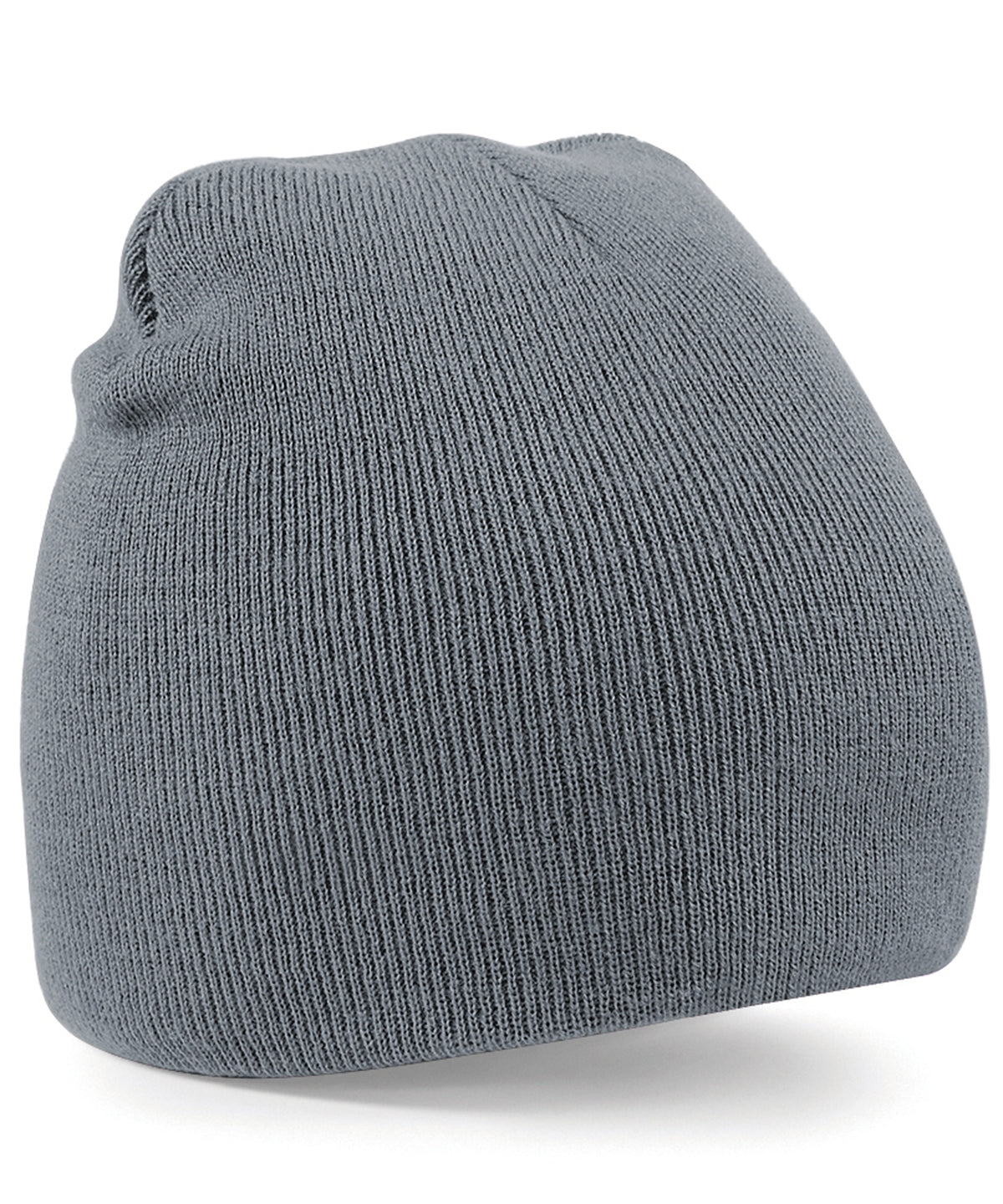 Beechfield Twotone PullOn Beanie Hats Unisex Winter Headwear