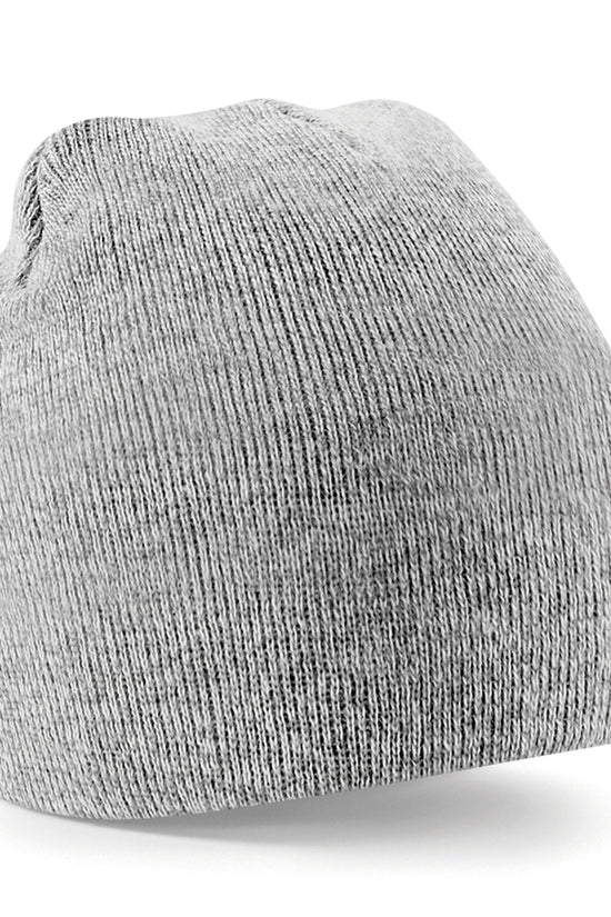 Beechfield Twotone PullOn Beanie Hats Unisex Winter Headwear