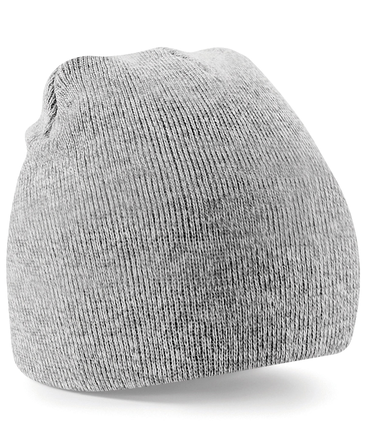 Beechfield Twotone PullOn Beanie Hats Unisex Winter Headwear